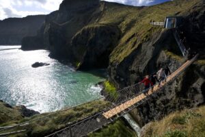 Carrick-a-rede Rope Bridge - Northern Ireland Staycation